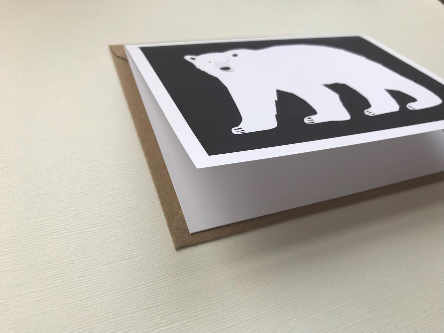 Polar Bear - Greeting, Christmas Card