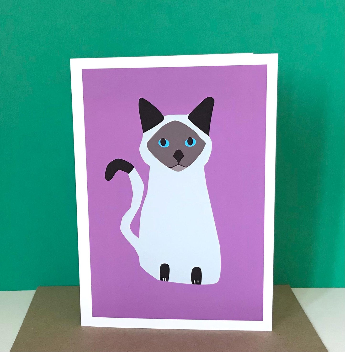 Ragdoll Cat - Greeting, Birthday Card