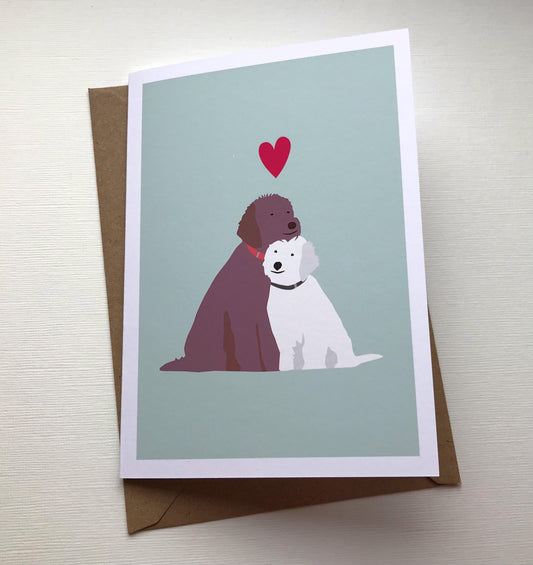 Labradoodle Love - Greeting, Anniversary, Love, Birthday Card
