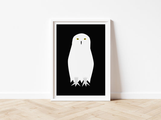 Snowy Owl - Art print A5/A4/A3