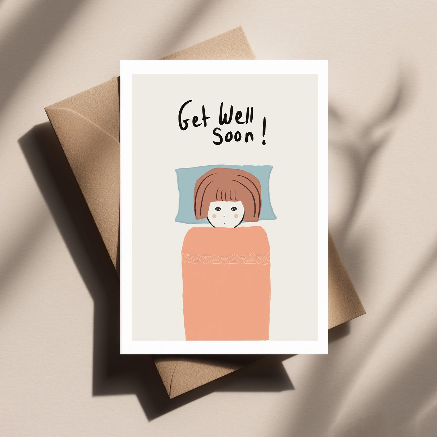 Get Well Soon Card – Cute & Funny Greeting Card for Friends, Family and Loved Ones - Gifts for Her or Him
