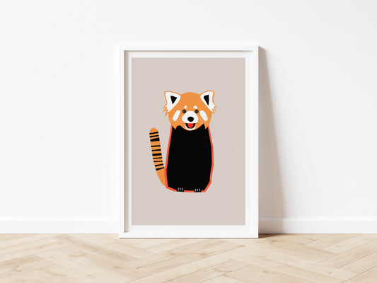 Red Panda - Art print A5/A4/A3