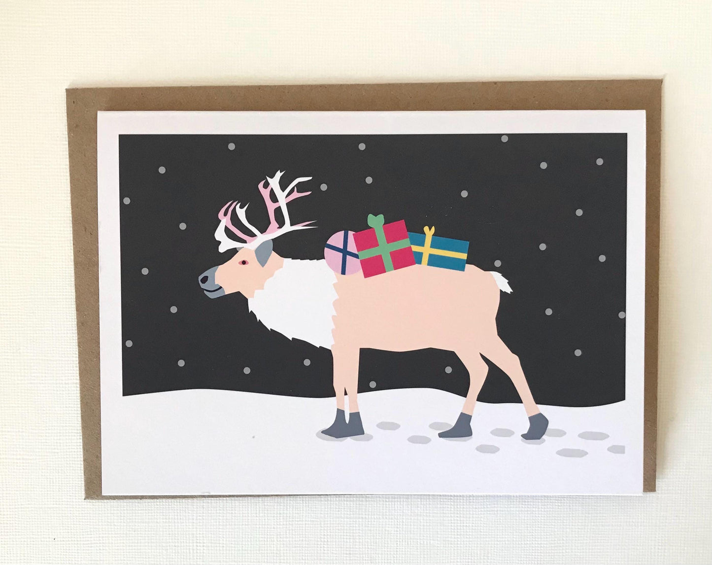 Reindeer - Christmas Card