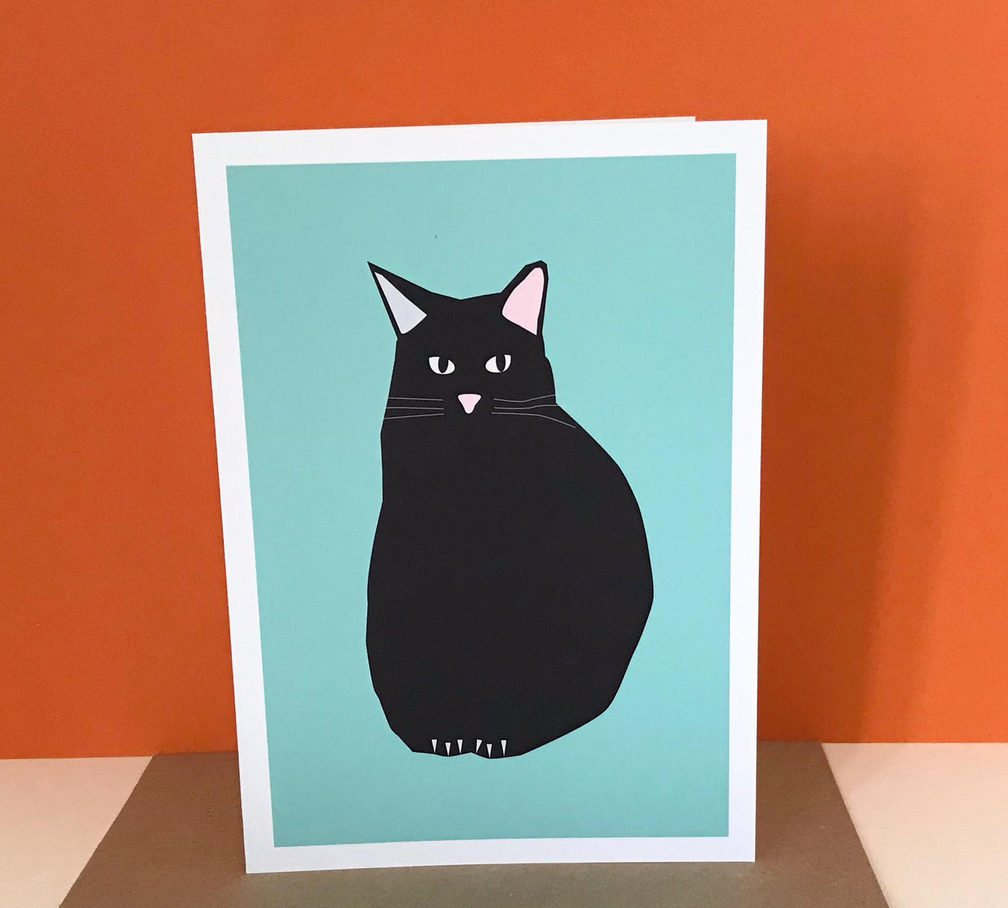 Cat - Greeting, Birthday Card