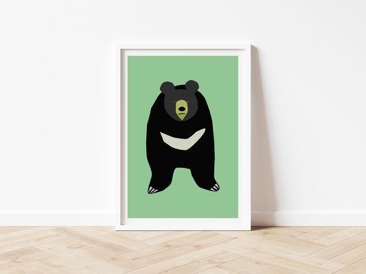 Moon Bear - Art print A5/A4/A3