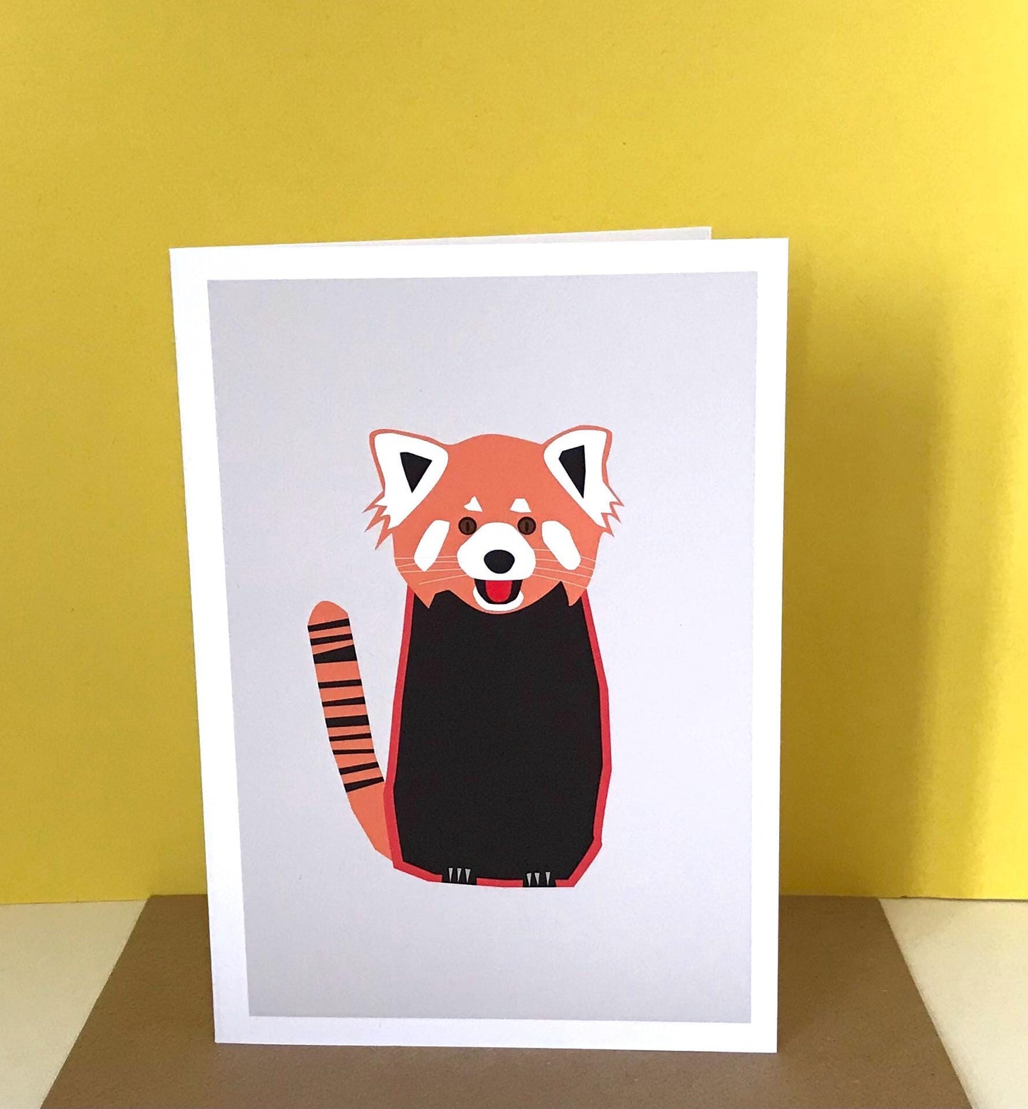 Red Panda - Greeting, Birthday Card