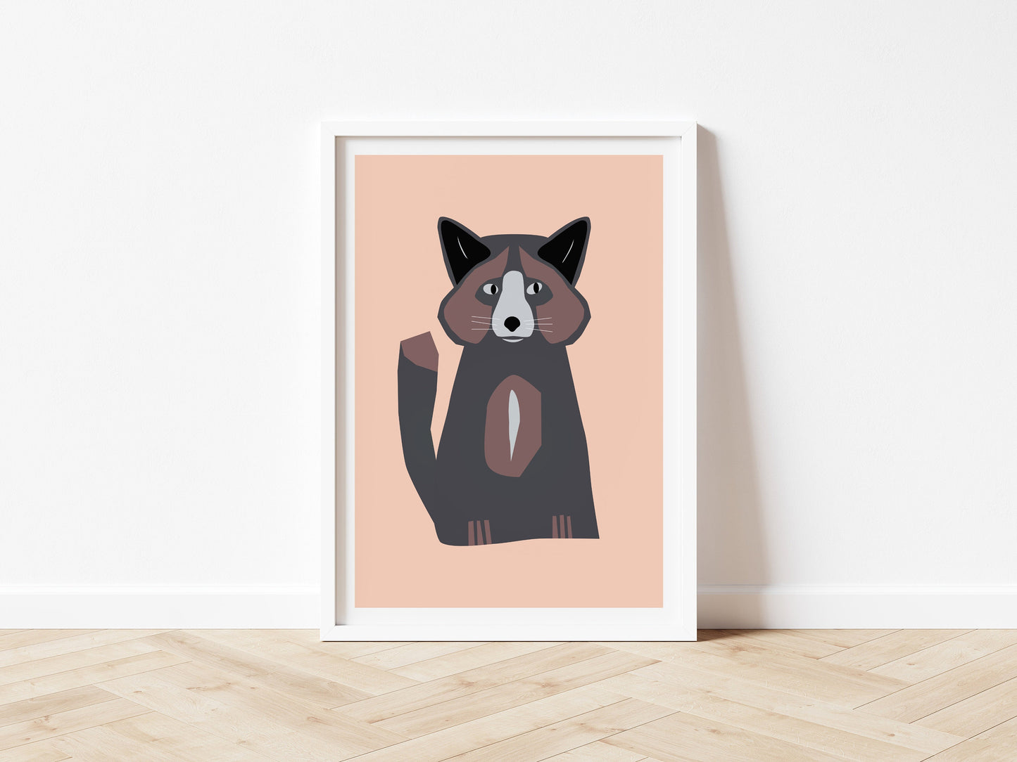 Silver Fox - Art print A5/A4/A3