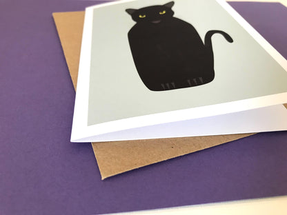 Panther - Greeting, Birthday Card