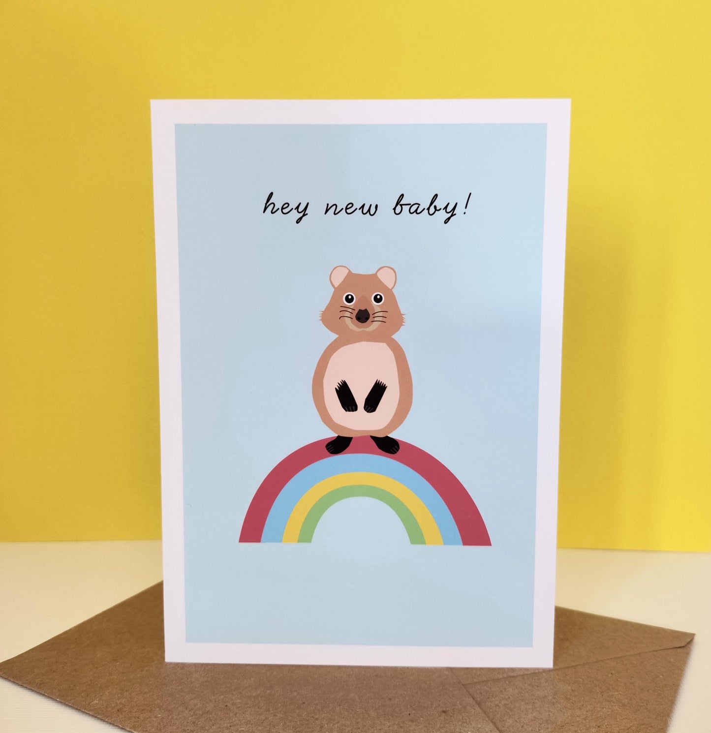 Quokka - New Baby Card
