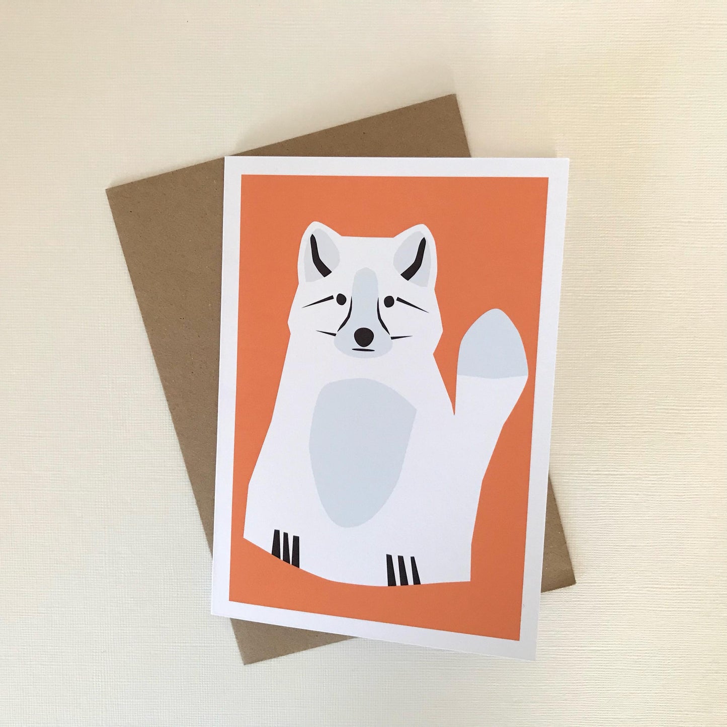 Arctic Fox - Birthday, Christmas Card