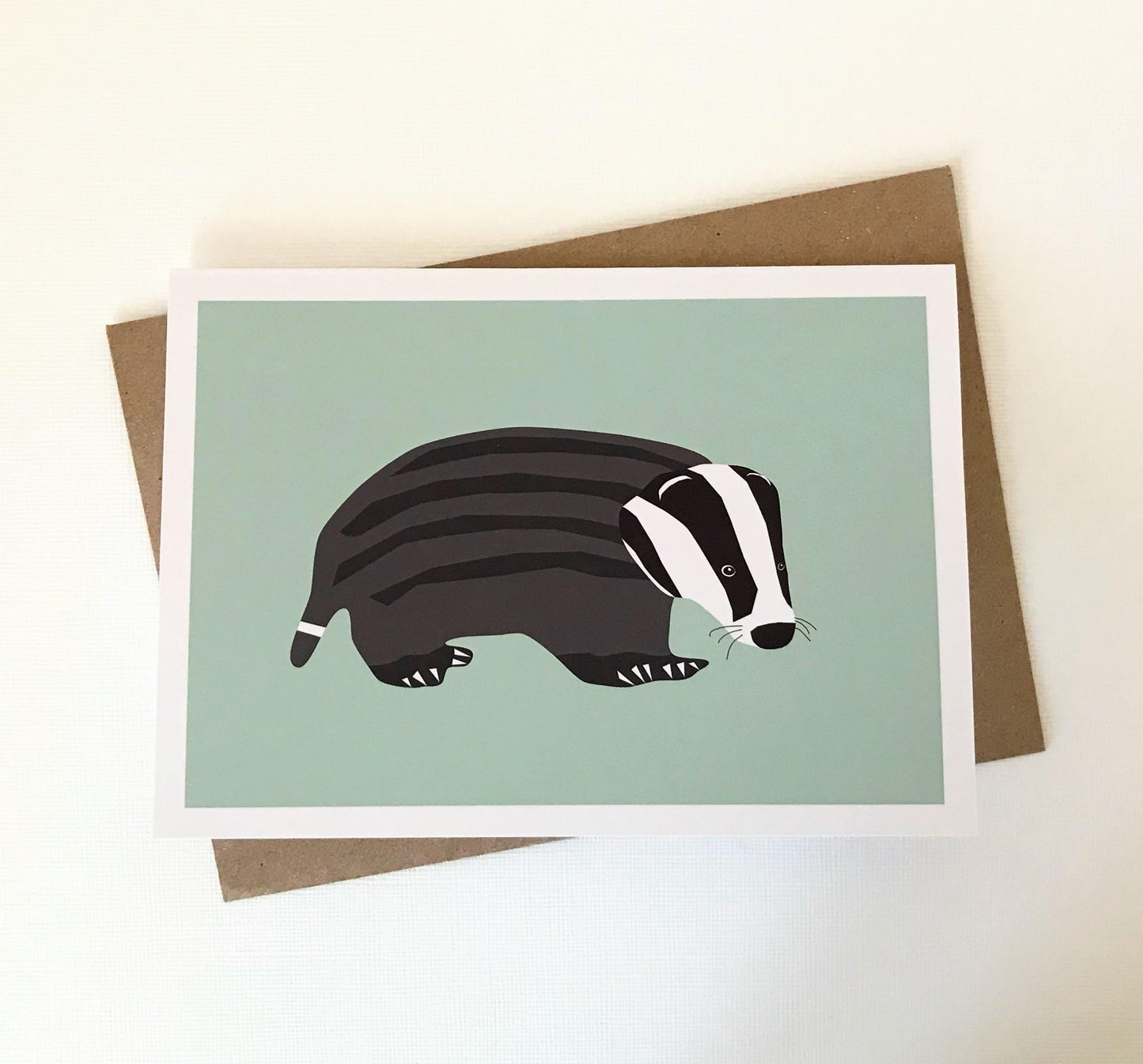 Badger - Greeting, Birthday Card