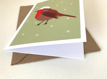 Robin - Christmas Card