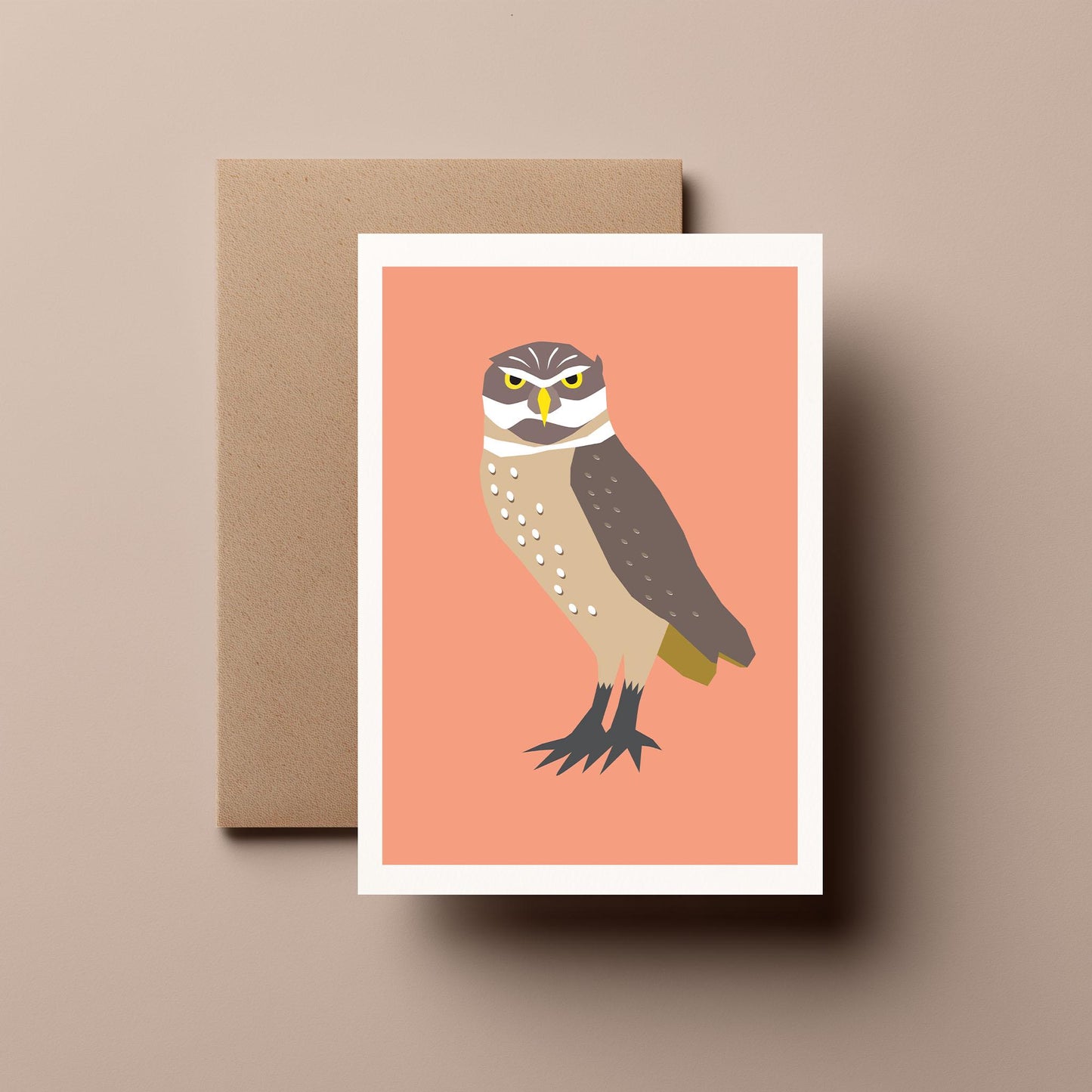 Owl - Greeting, Birthday Card