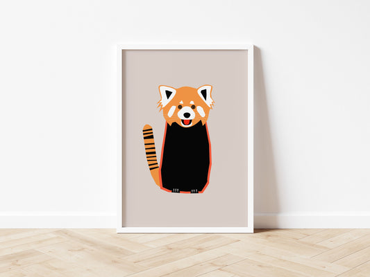 Red Panda - Art print A5/A4/A3