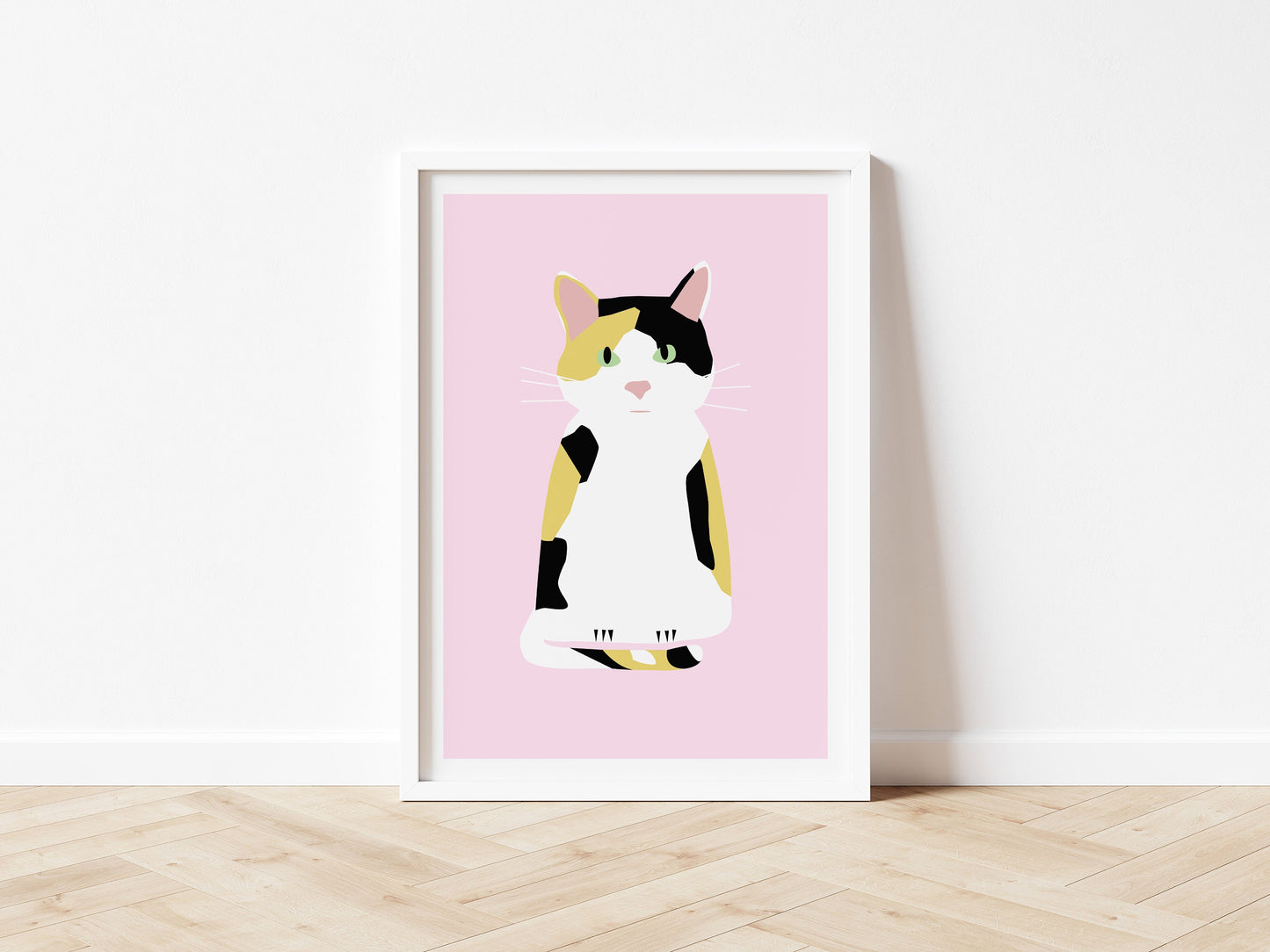Tortoise Shell - Calico Cat, Art print A5/A4/A3