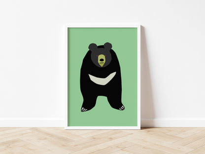 Moon Bear - Art print A5/A4/A3