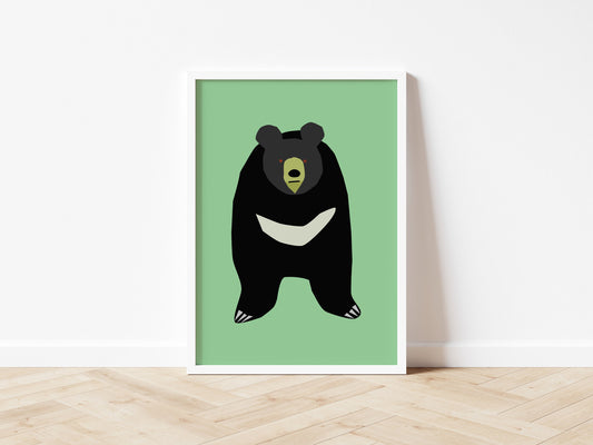 Moon Bear - Art print A5/A4/A3