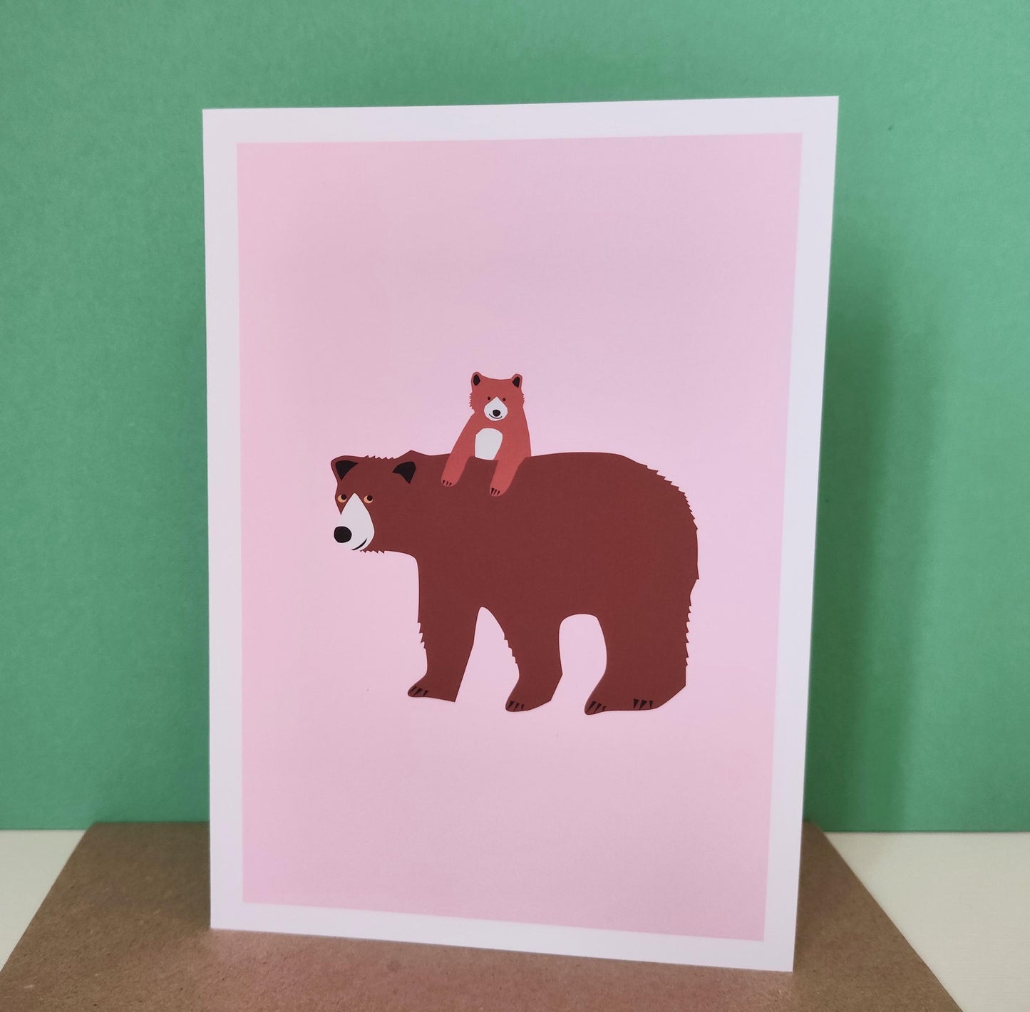 Bear & Bear Cub - Mother’s Day, Greeting Card