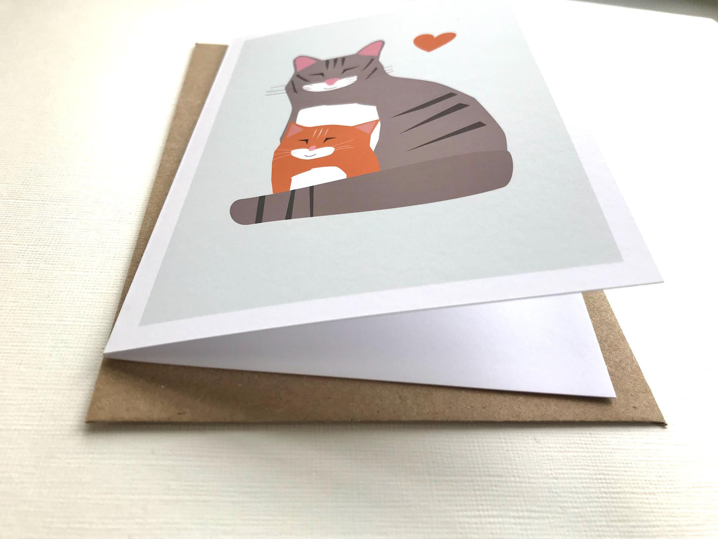 Cat and Kitten - Mother’s Day, Greeting Card