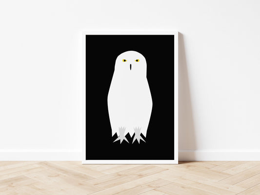 Snowy Owl - Art print A5/A4/A3