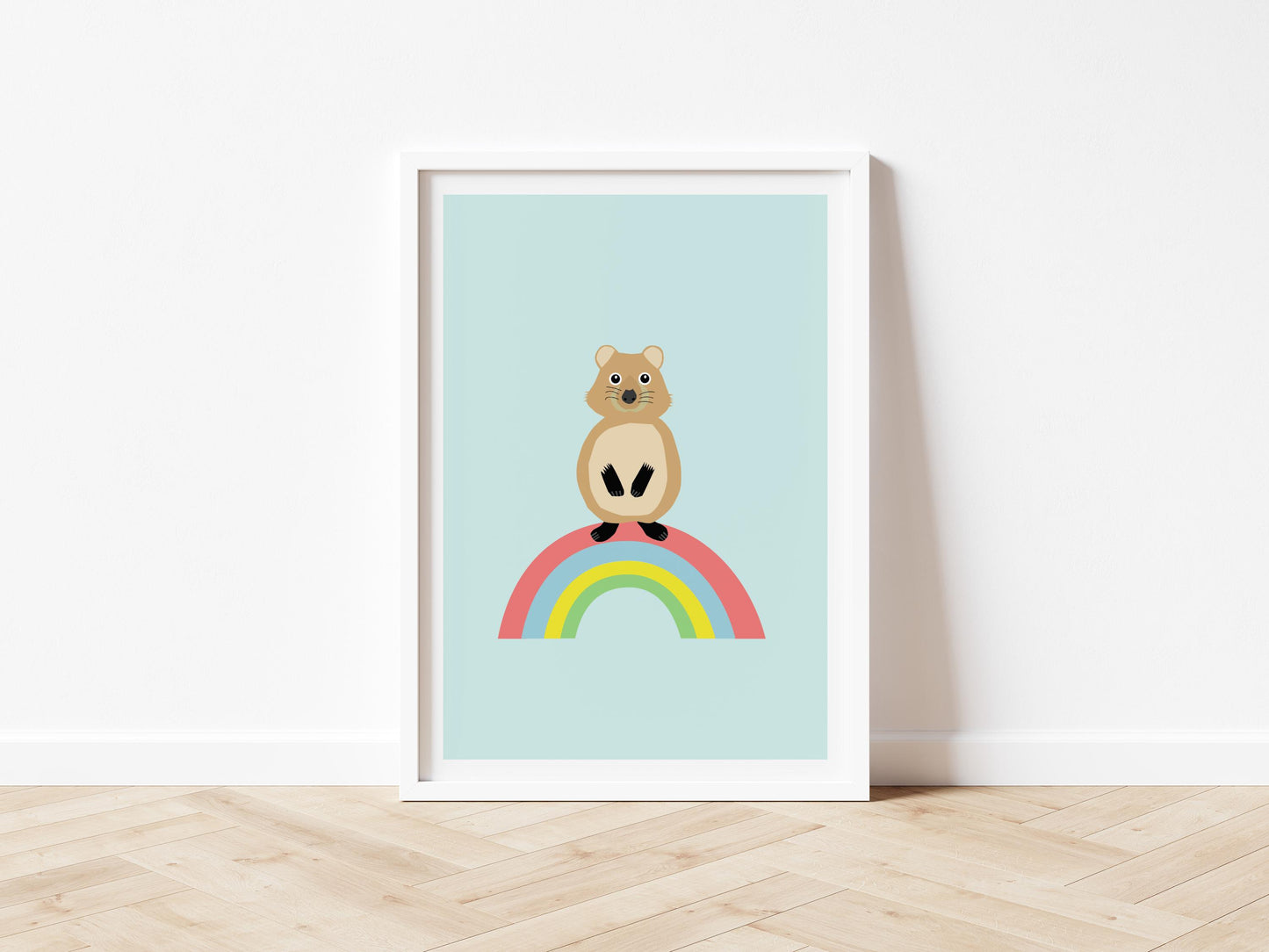 Quokka Rainbow - Art print A5/A4/A3