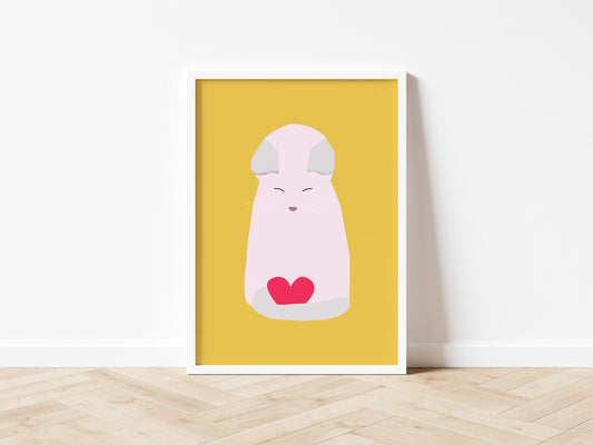 Cat Love - Art print A5/A4/A3