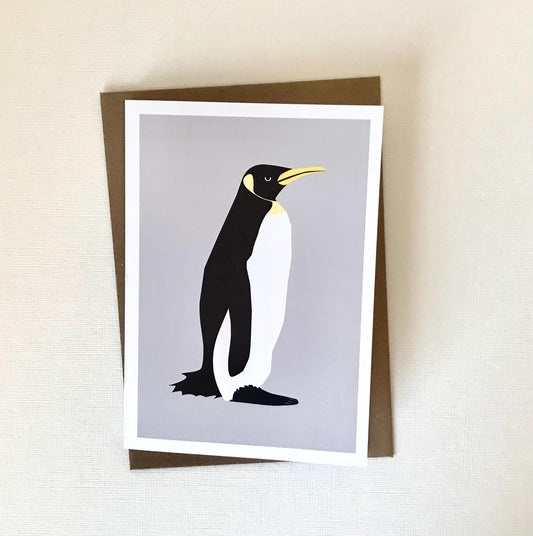 Penguin - Greeting, Christmas Card