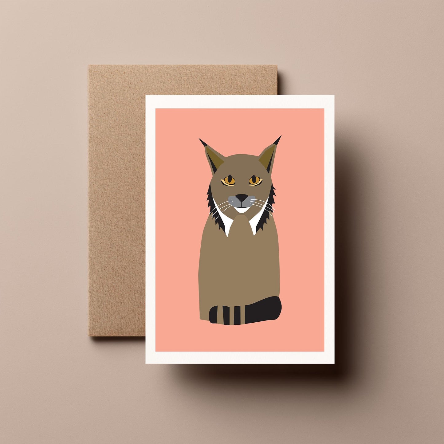 Iberian Lynx - Greeting, Birthday Card