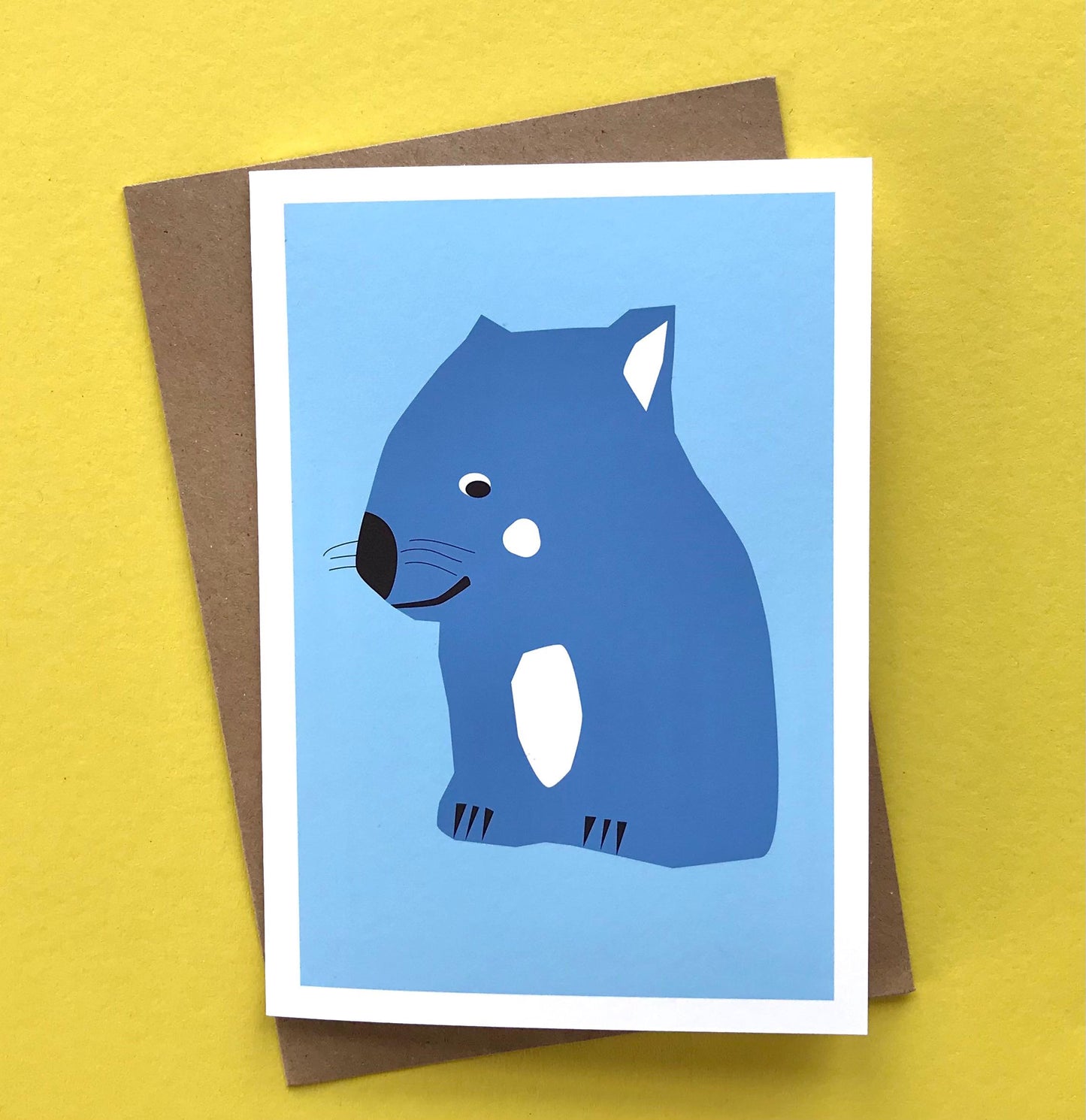 Wombat - Greeting, Birthday Card