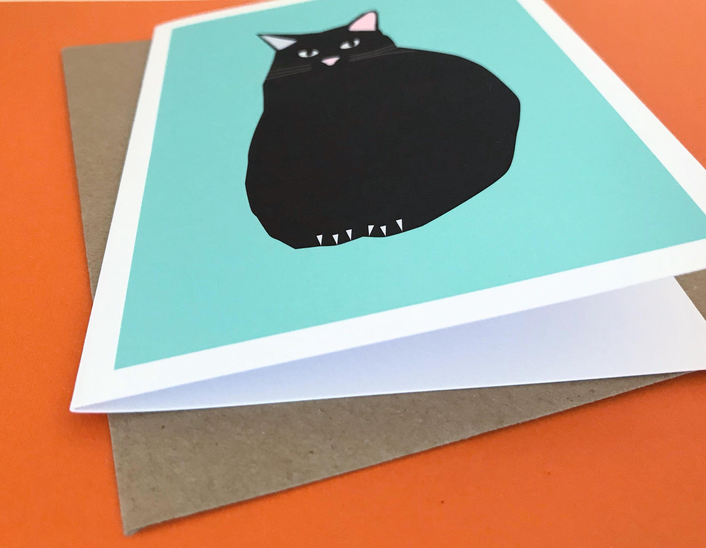 Cat - Greeting, Birthday Card