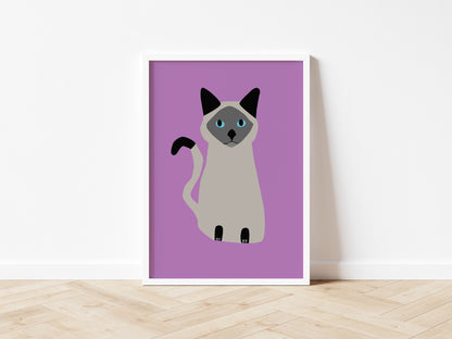 Ragdoll Cat - Art print A5/A4/A3