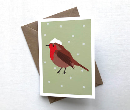 Robin - Christmas Card