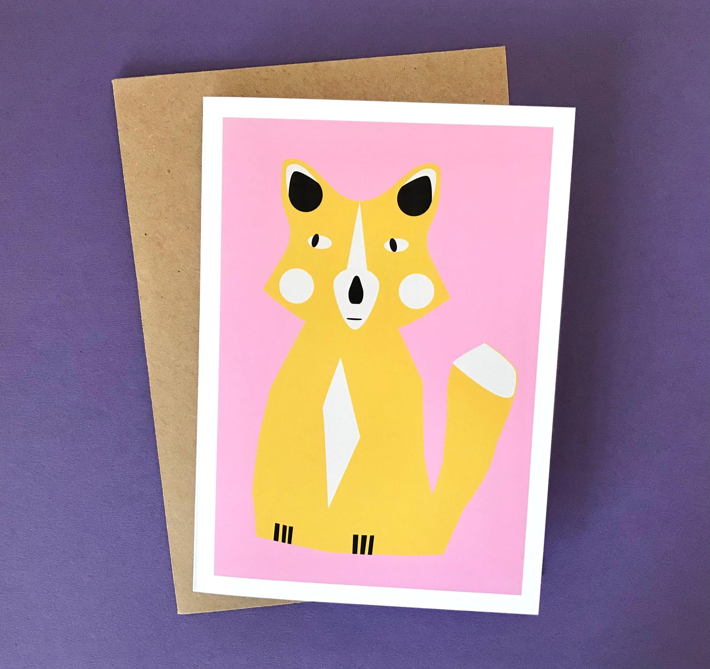 Fox - Birthday, Greeting Card