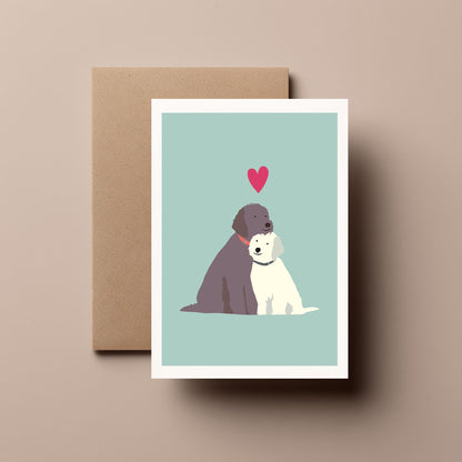 Labradoodle Love - Greeting, Anniversary, Love, Birthday Card