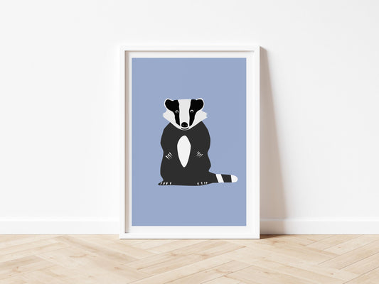 Badger // Art print A5/A4/A3