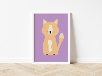 Tibetan Fox - Art print A5/A4/A3