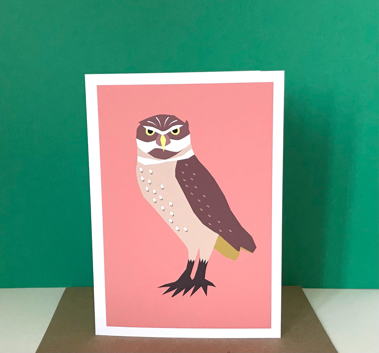 Owl - Greeting, Birthday Card