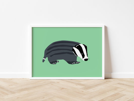 Badger - Art print A5/A4/A3