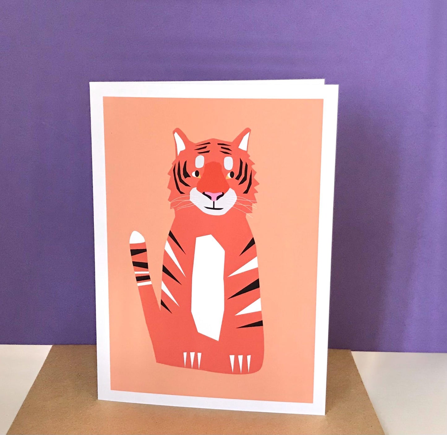 Tiger - Greeting, Birthday Card