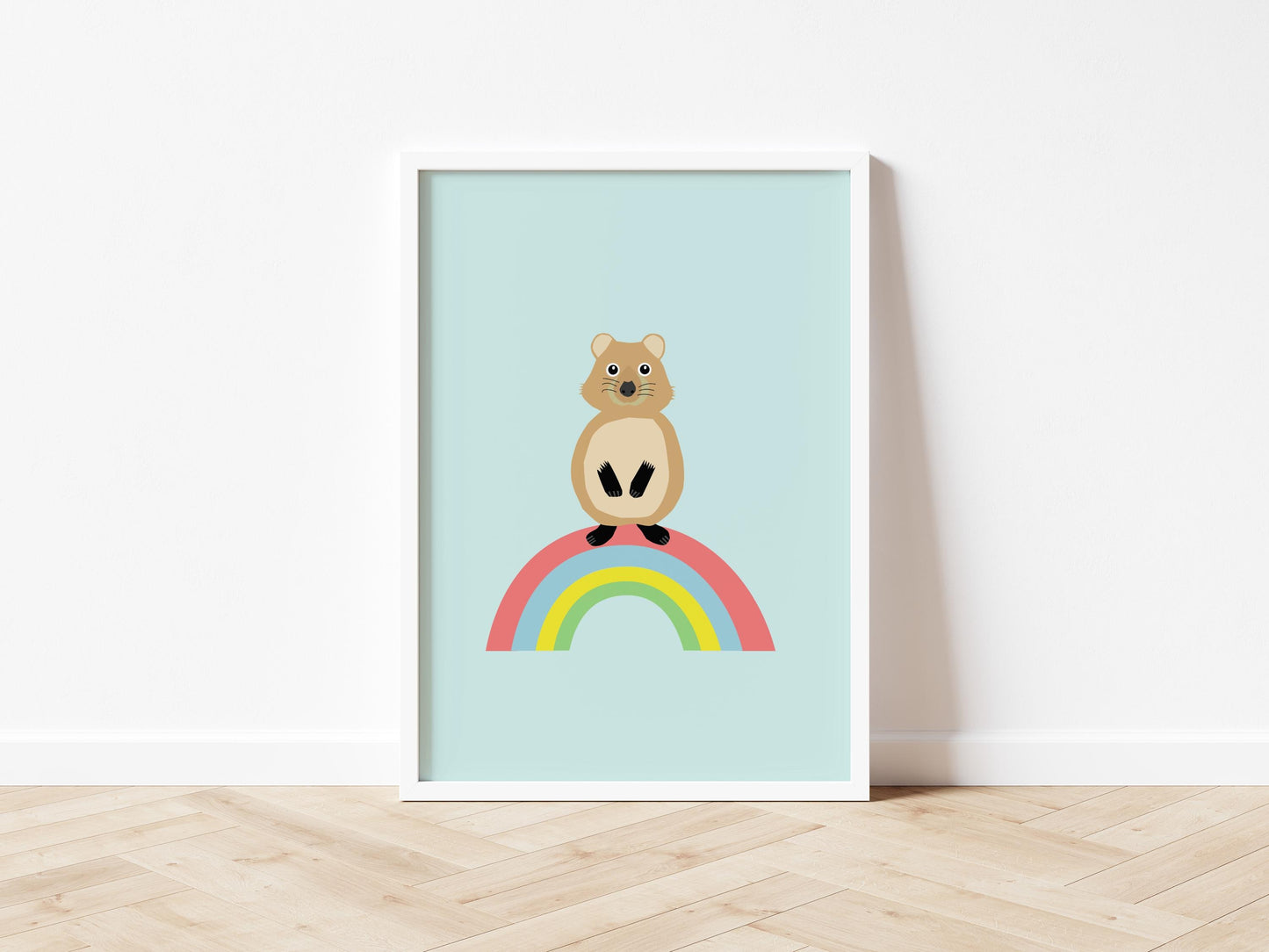 Quokka Rainbow - Art print A5/A4/A3