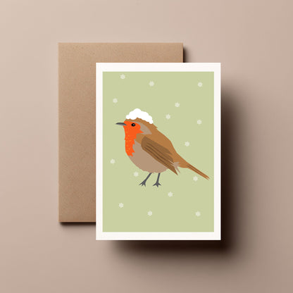 Robin - Christmas Card