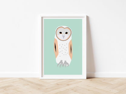Barn Owl - Art print A5/A4/A3