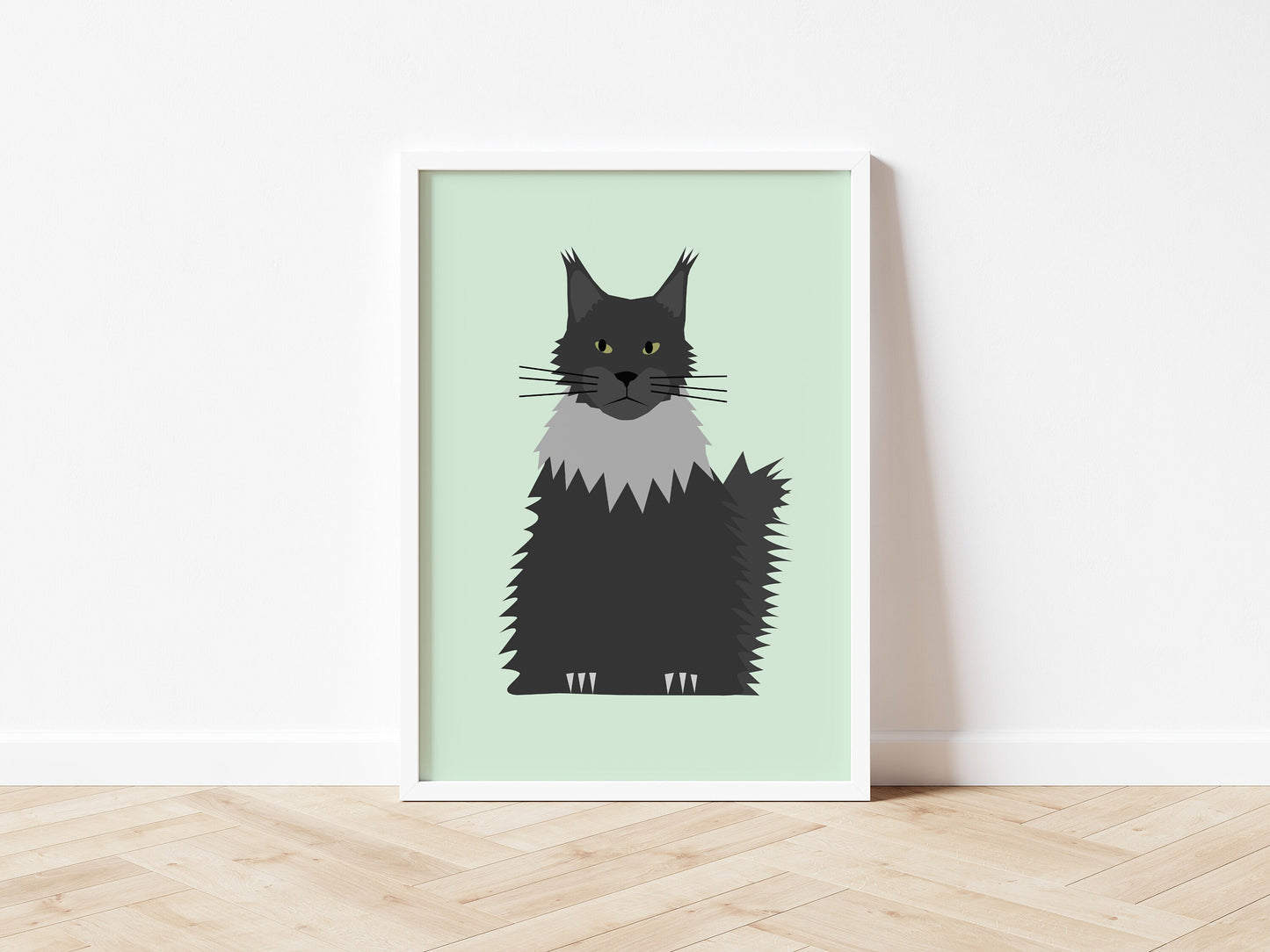 Main Coon - Art print A5/A4/A3