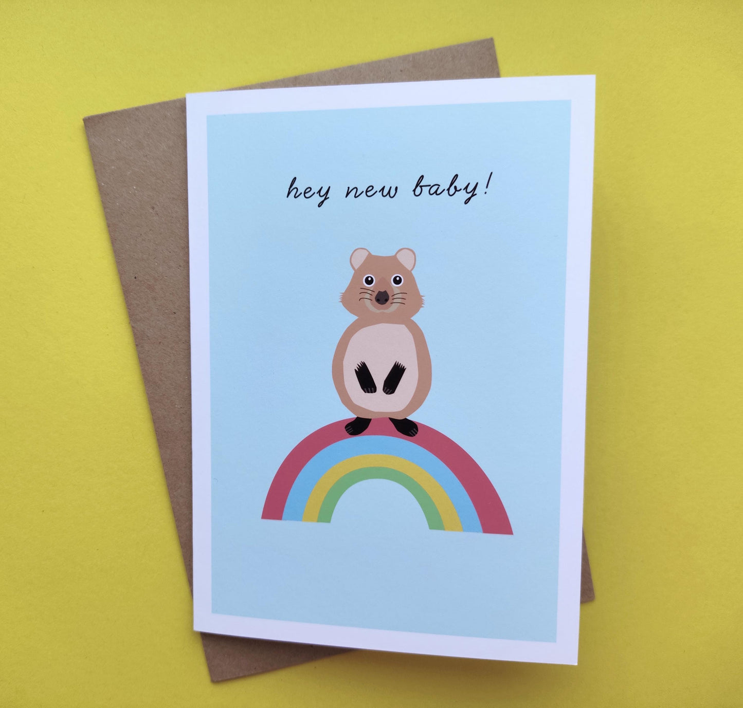 Quokka - New Baby Card