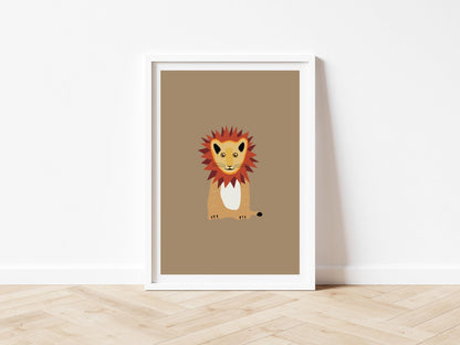 Lion Cub - Art print A5/A4/A3