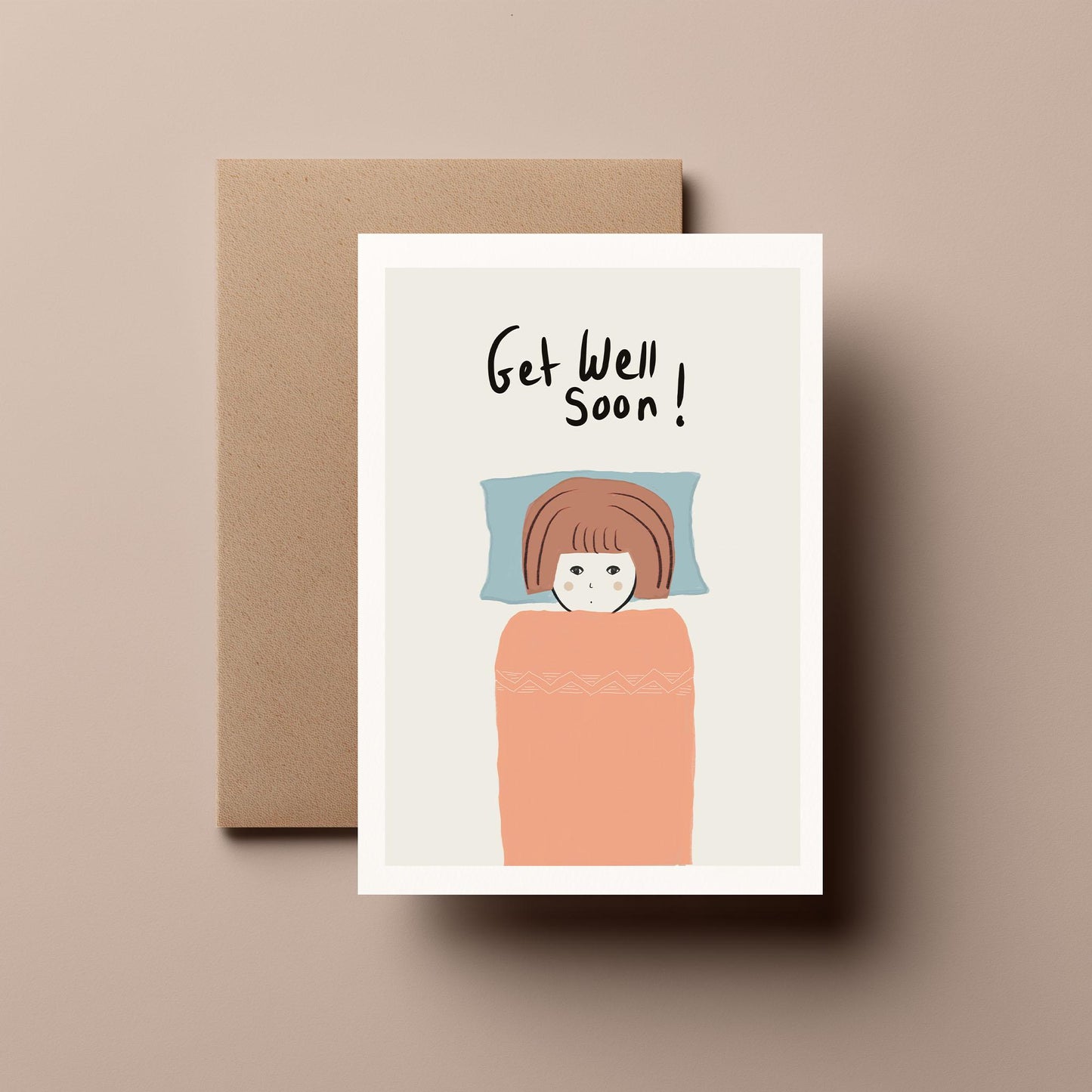 Get Well Soon Card – Cute & Funny Greeting Card for Friends, Family and Loved Ones - Gifts for Her or Him