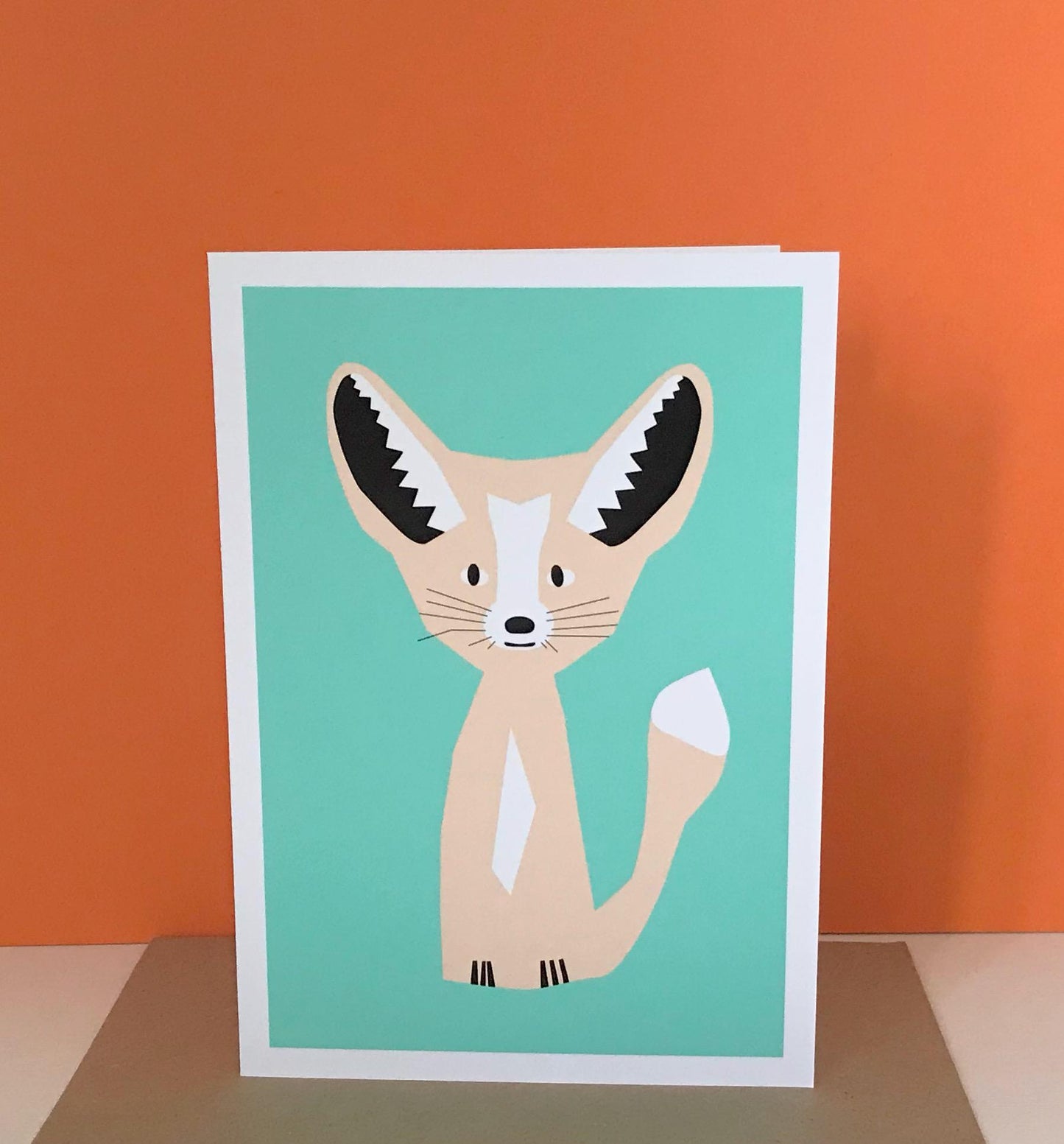 Fennec Fox - Greeting, Birthday Card