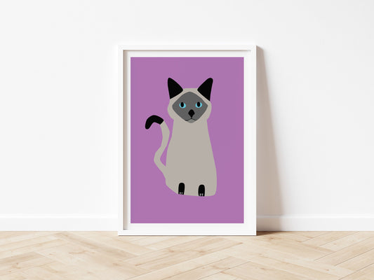 Ragdoll Cat - Art print A5/A4/A3
