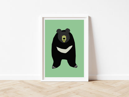 Moon Bear - Art print A5/A4/A3