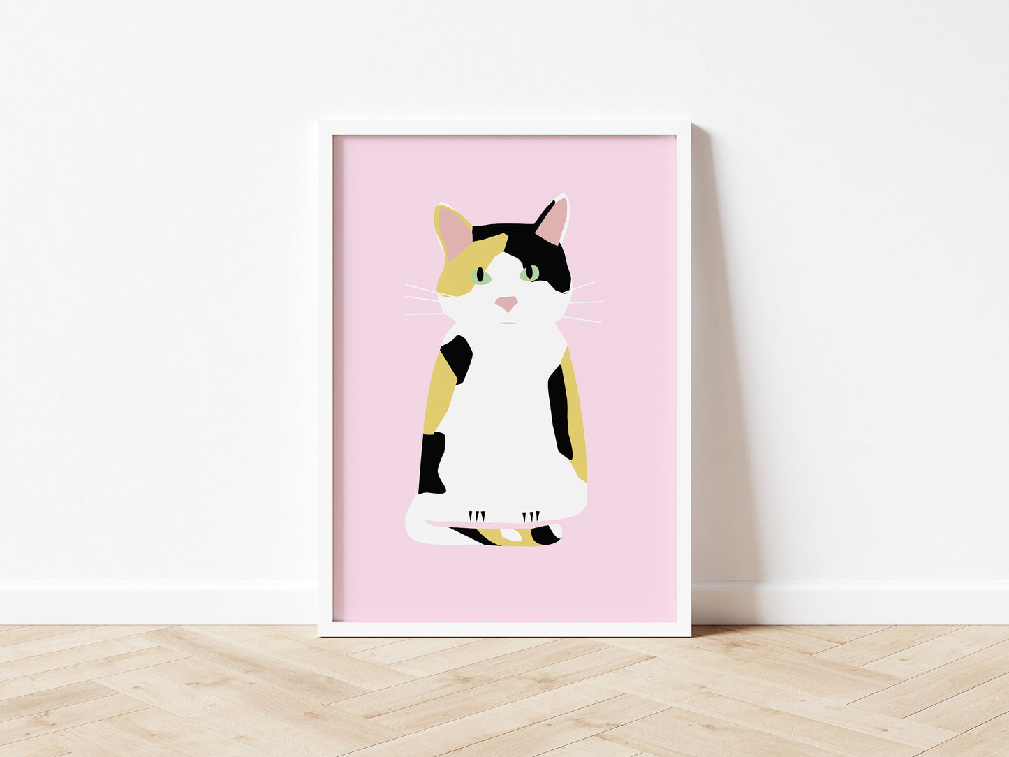 Tortoise Shell - Calico Cat, Art print A5/A4/A3
